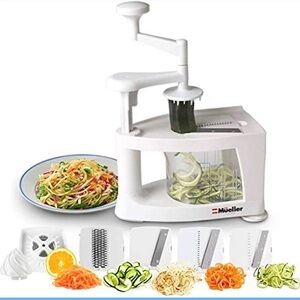 New Open Box Mueller Spiral-Ultra Multi-Blade Spiralizer, 8 into 1 Spiral Slicer